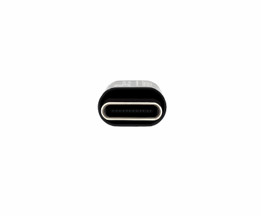 DINIC Adapter, USB C Stecker auf Micro  Buchse, 3 Stück Alu, space grey
